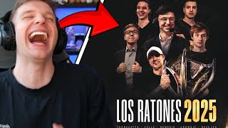 Jankos reacts Los Ratones ROSTER [upl. by Hooke358]