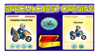 BikeRace SPECIAL CHEST opening TURBO  THUNDER PHANTOMCheetahBandidaWILD WINGSBlue Angel [upl. by Viviene]