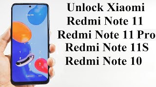 Forgot Password  How to Unlock Xiaomi Redmi Note 11 Redmi Note 11 Pro Redmi 10 Redmi Note 10 etc [upl. by Icaj]