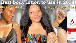 The best body lotion to use for glowy skin in 2024 ✅  Only 2 Weeks results ✨  Full Body glow ✨ [upl. by Hicks731]