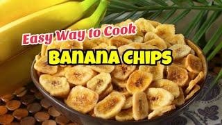 HOW TO MAKE BANANA CHIPSSEKRETO SA MALUTONG AT MASARAP NA BANANA CHIPS [upl. by Tatianna640]