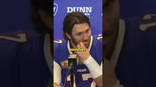 JOSH ALLEN RESPONDS Buffalo QB Reacts to Patrick Mahomes PostGame Comments NFL Shorts Media [upl. by Esorlatsyrc]