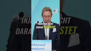 Skandal Managerin bestätigt ungetesteten Impfstoff afd weidel [upl. by Anthea]