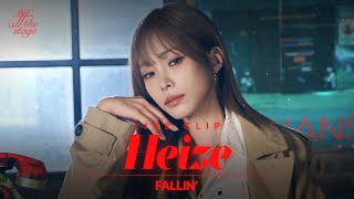 Off The Stage 헤이즈Heize FALLIN  4K [upl. by Ihsakat]