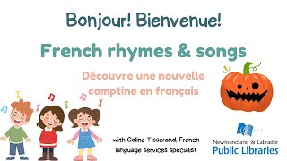 French rhymes amp songs  La maison hantée [upl. by Alcinia]