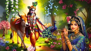 BEST KRISHNA FLUTE MUSIC  Flute Meditation And Relax Music  Morning FluteIndian Flute Music418 [upl. by Inod]