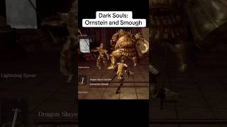 Ornstein and Smough are the most DIFFICULT Boss Fight in any Souls game Shorts darksouls gaming [upl. by Okram]