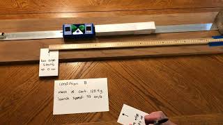 Condition B Regular Speed amp Double Mass  Lesson 7 Unit 81 Contact Forces  Audio Description [upl. by Averi]