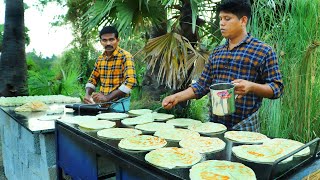 PAROTTA  How To Make Soft Layered Paratha  Kerala Paratta  Cooking in Village [upl. by Any221]