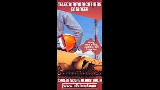 Telecommunications Engineer Career Scope in Australia  Work Hours  Salary  Gender Preference [upl. by Boris]