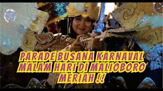 MALIOBORO HEBOH  FASHION CARNIVAL  PAWAI SELASA WAGEN [upl. by Harbert]