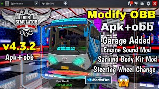 New BHARATBENZ MG GLIDER BS6 BUS MOD For Bussid🤩New Bus Mod For Bussid bussidmods [upl. by Ainigriv640]