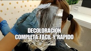 TUTORIAL PARA DECOLORAR EL CABELLO CON PRODUCTOS KUUL  FÁCIL Y RÁPIDO  JAKY 21 [upl. by Suoiluj]