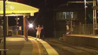 Bogan gets aroused over Freight Train  Diverted Tocumwal Super freighter at Kensington [upl. by Inama442]