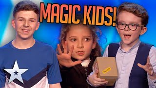 MAGIC KIDS  Britains Got Talent [upl. by Ilhsa]