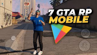 FINALMENTE 7 GTA RP ANDROID🔥 MELHORES JOGOS ESTILO GTA RP para CELULAR Roleplay 2023 [upl. by Ilwain500]