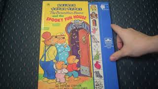 Berenstain Bears Spooky Fun House SOUND BOOK Halloween sounds [upl. by Ramirol]