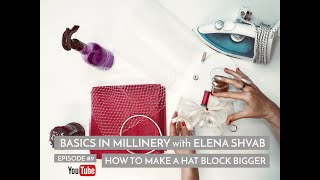 Basics in Millinery How to Make a Sinamay Headband Bow fascinator bow hattutorial [upl. by Atinus59]