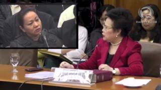 Miriam to Napoles Tell all before senators kill you [upl. by Iago467]