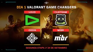 VALORANT Game Changers Series Etapa 2 Dia 1 [upl. by Dloniger]