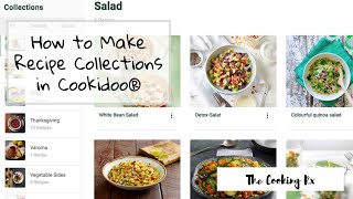 How to Create Recipe Collections in Cookidoo® [upl. by Rekoob340]