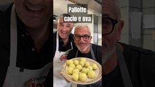 Pallotte Cacio e Ova vincenzosplate chefmaxmariola [upl. by Egiaf]