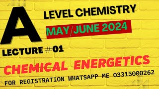 A2Chemistry II Chemical Energetics  Lecture 01  Lattice Enthalpy and its factor [upl. by Rita]