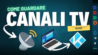 Come guardare Canali TV su Kodi [upl. by Slayton]