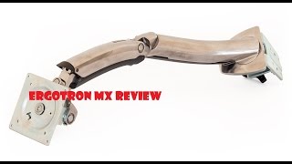 Ergotron MX LCD Arm Mount Review [upl. by Shabbir]