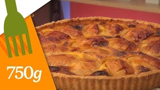 Recette de Tarte Alsacienne aux pommes  750g [upl. by Broderick749]