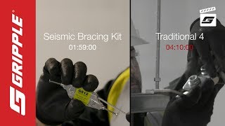 Against the Clock  Seismic Bracing Kit vs Traditional 4 [upl. by Iluj510]