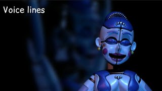 Ballora all voice lines with subtitles [upl. by Tooley]