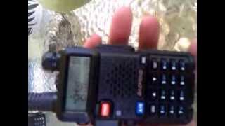 baofeng uv5r sound problem [upl. by Ecienal]