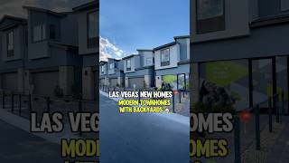 Brand New Modern Townhomes For Sale in Las Vegas [upl. by Arracot]