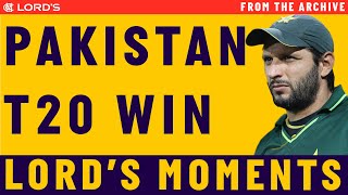 Shahid Afridi steers Pakistan to T20 World Cup Glory in 2009  Match Highlights  Lords [upl. by Annor]