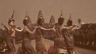 Cambodian Temple Dance 1945wmv [upl. by Notsirhc927]