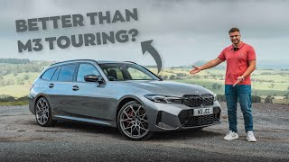 Why Buy An M3 Touring The New BMW M340i Touring Review  060mph Test [upl. by Kinsman]