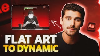 Iman Gadzhis Animation Secrets Revealed Turn Flat Illustrations into Dynamic Animations [upl. by Aromat378]