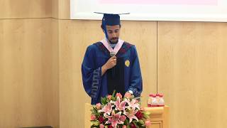 Yenching Scholar Luyolo Sijake Spoke at 2018 Yenching Academy Graduation Ceremony [upl. by Amery]