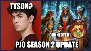 Percy Jackson Series Season 2 Update New Casting Details  Wrath of The Triple Goddess  Tyson Leak [upl. by Ghassan]