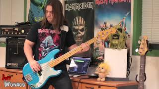 Iron Maiden  Sanctuary Bass Cover [upl. by Ahsai]