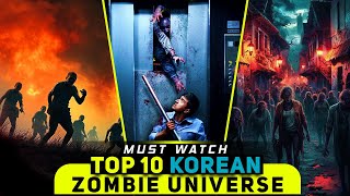 10 Best Ever Zombie Movies and Series of South Korea  Top 10 Movies  FilmHead [upl. by Aehtla]