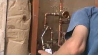 Shower Remodel Part 4 Installing shower valve part 2 [upl. by Raymond]