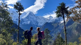 Manaslu Circuit Trek A Journey Through Himalayan Beauty [upl. by Eita]