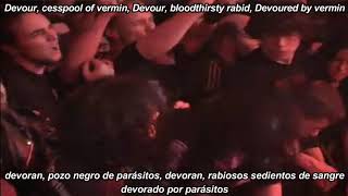 Cannibal Corpse Devoured by Vermin LIVE subtitulada en español Lyrics [upl. by Idaline]