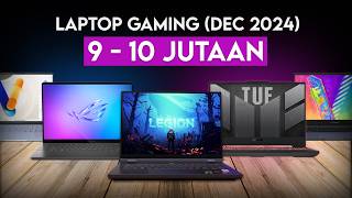 Laptop GAMING 9  10 Jutaan TERBAIK Desember 2024  Dapet RTX3050 cuyy [upl. by Nayra650]