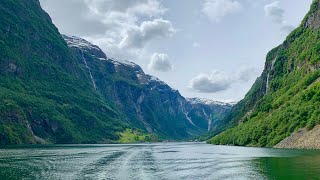 Highlights of Sognefjord travel cruise luxury [upl. by Elga740]