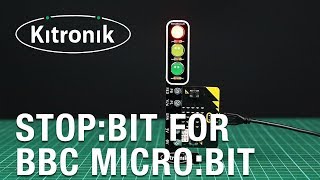 STOPbit Traffic Light for BBC microbit  Kitronik [upl. by Eelyrehc367]