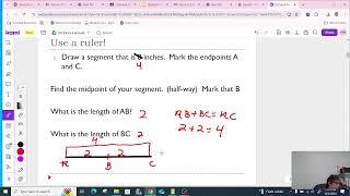 Midpoint and Distance Formula [upl. by Hairehcaz]