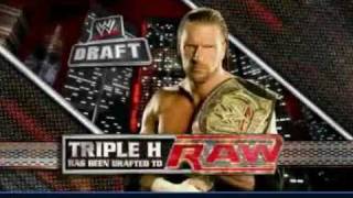 2009 WWE Draft The complete draft [upl. by Nerradal]